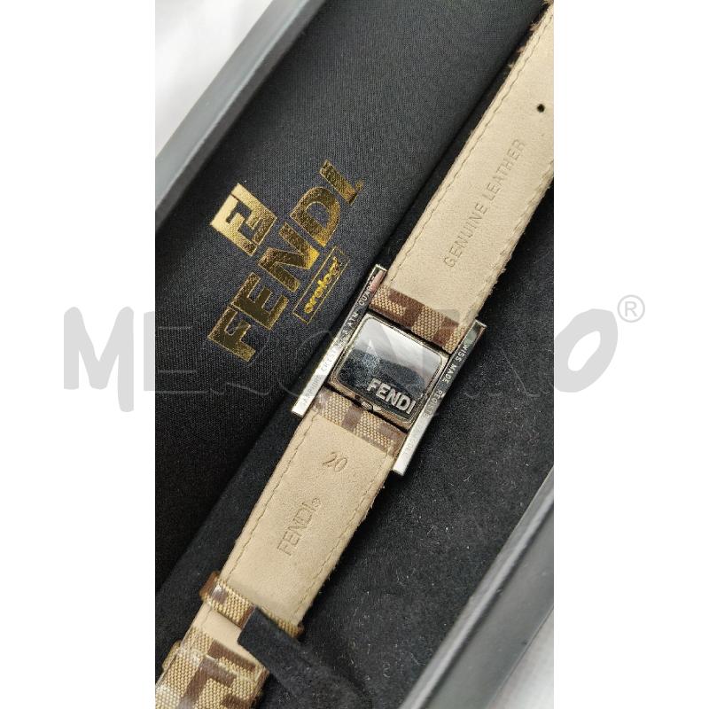 OROLOGIO D FENDI RETT CINT LOGO  | Mercatino dell'Usato Roma talenti 4