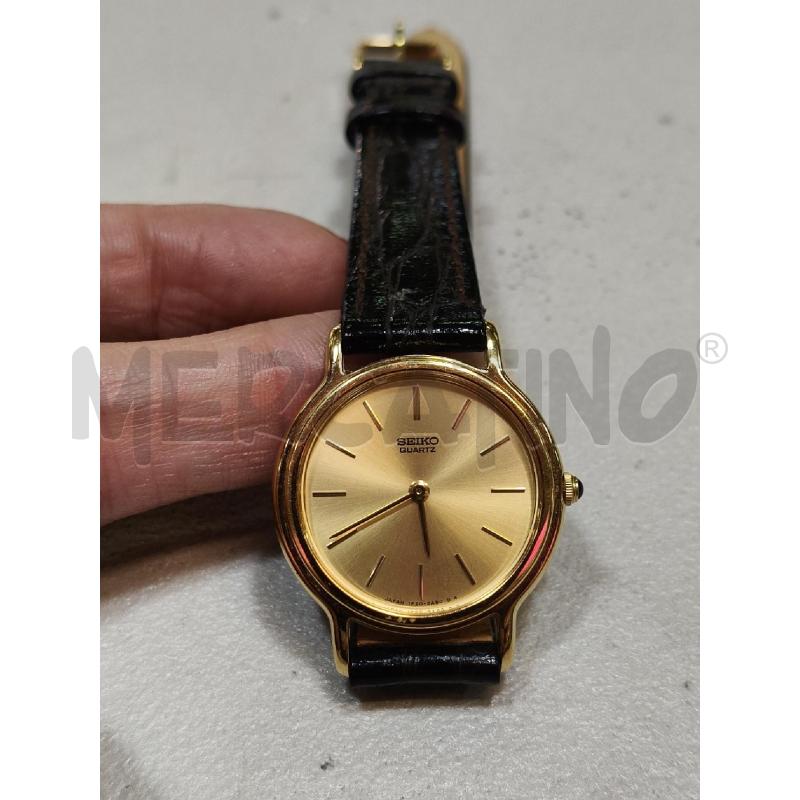 OROLOGIO D SEIKO QUADRATE TONDO GIAL CINTU COCCO  | Mercatino dell'Usato Roma talenti 1
