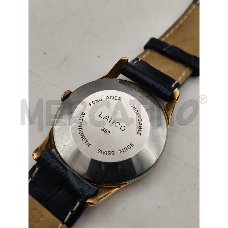 OROLOGIO LANCO 11 DE LUXE 17 RUBIS MECCANICO  | Mercatino dell'Usato Roma talenti 4