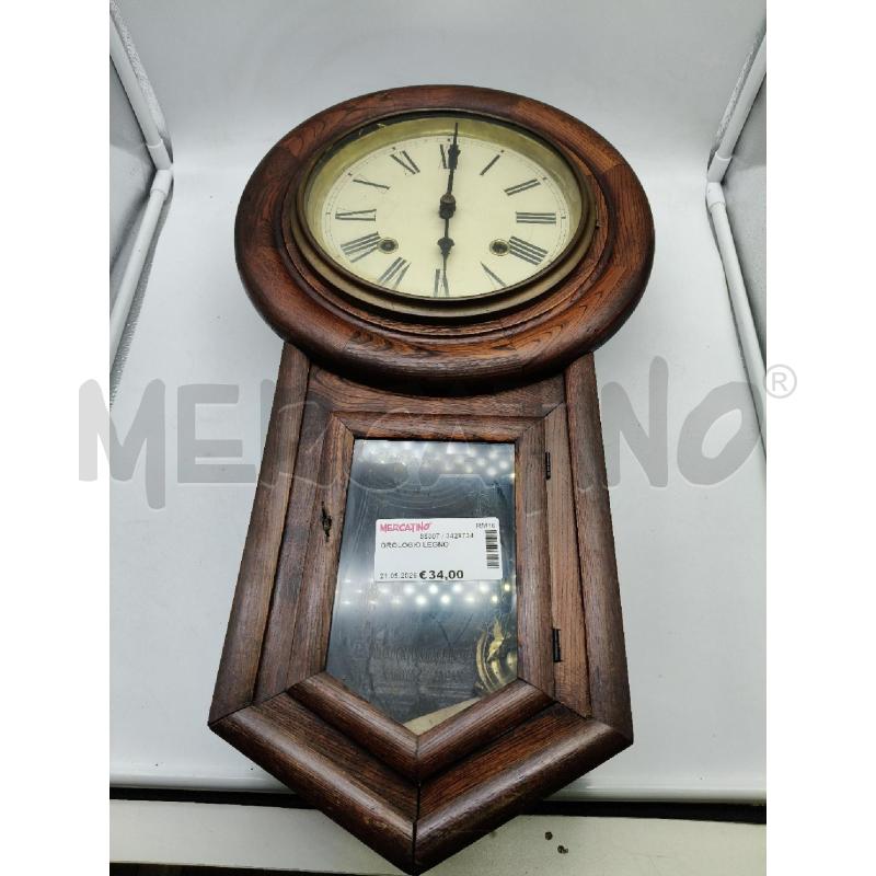 OROLOGIO LEGNO  | Mercatino dell'Usato Roma talenti 1