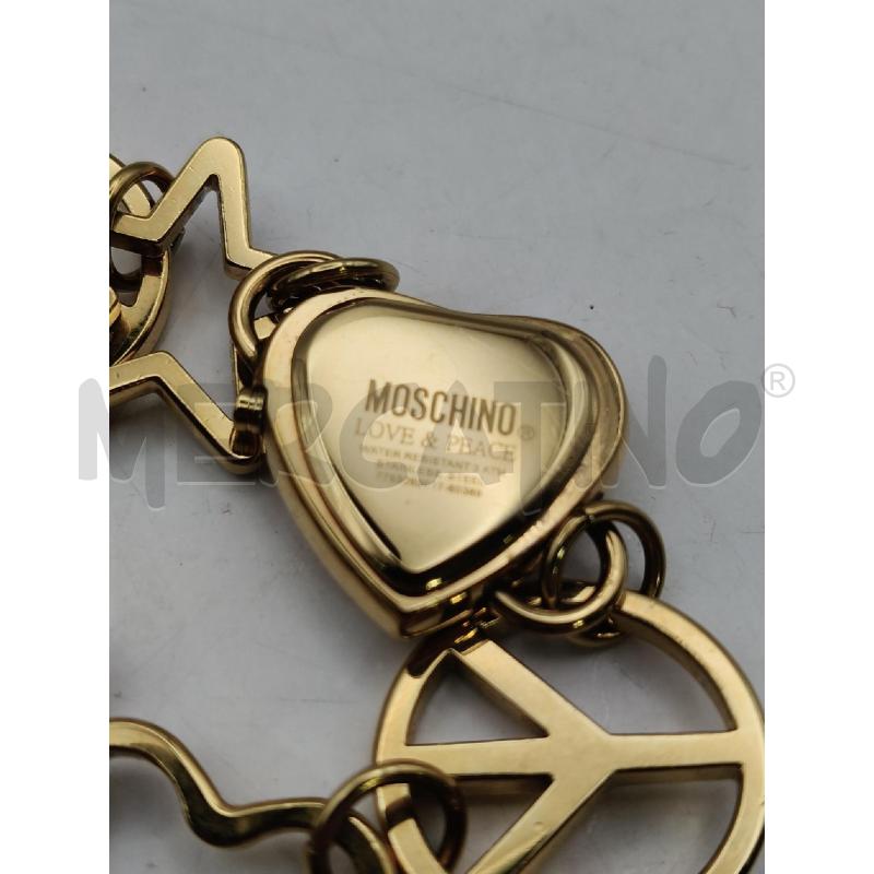 OROLOGIO LOVE MOSCHINO CUORE DORATO BRACCIALE PEACE  | Mercatino dell'Usato Roma talenti 3