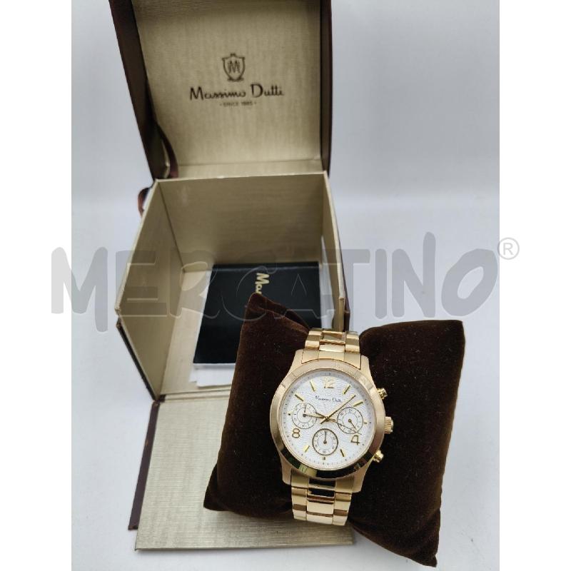 OROLOGIO MASSIMO DUTTI DOR BIA CRONO  | Mercatino dell'Usato Roma talenti 1