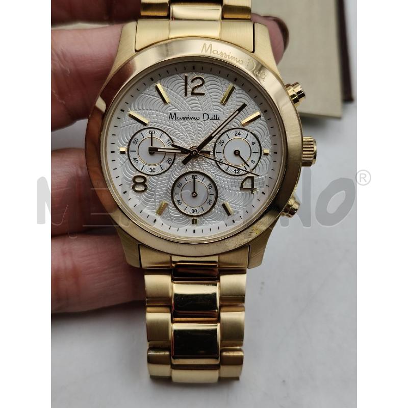 OROLOGIO MASSIMO DUTTI DOR BIA CRONO  | Mercatino dell'Usato Roma talenti 2