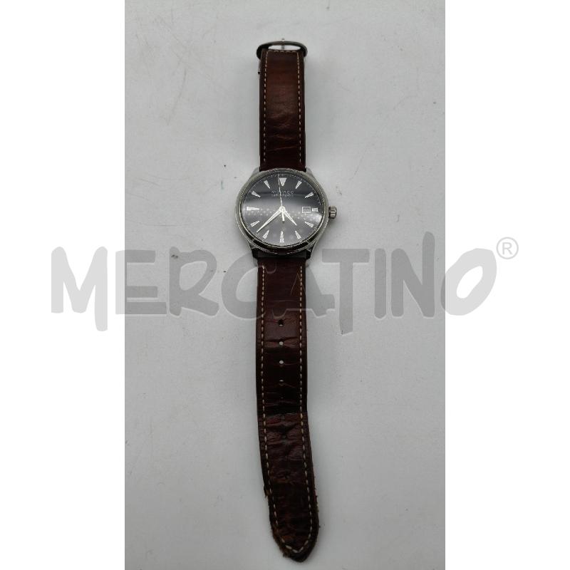 OROLOGIO MOVADO QUADRANTE NE CINTURINO MARRONE  | Mercatino dell'Usato Roma talenti 1