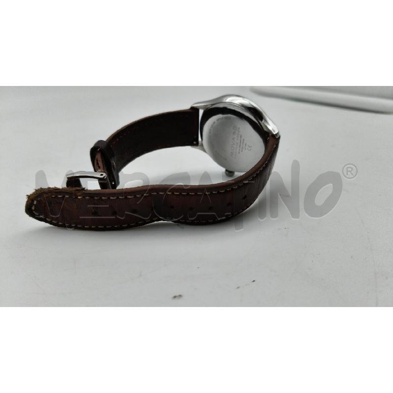 OROLOGIO MOVADO QUADRANTE NE CINTURINO MARRONE  | Mercatino dell'Usato Roma talenti 2