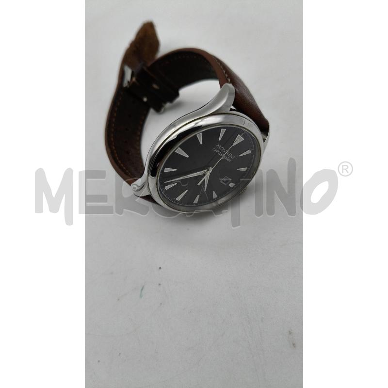 OROLOGIO MOVADO QUADRANTE NE CINTURINO MARRONE  | Mercatino dell'Usato Roma talenti 4