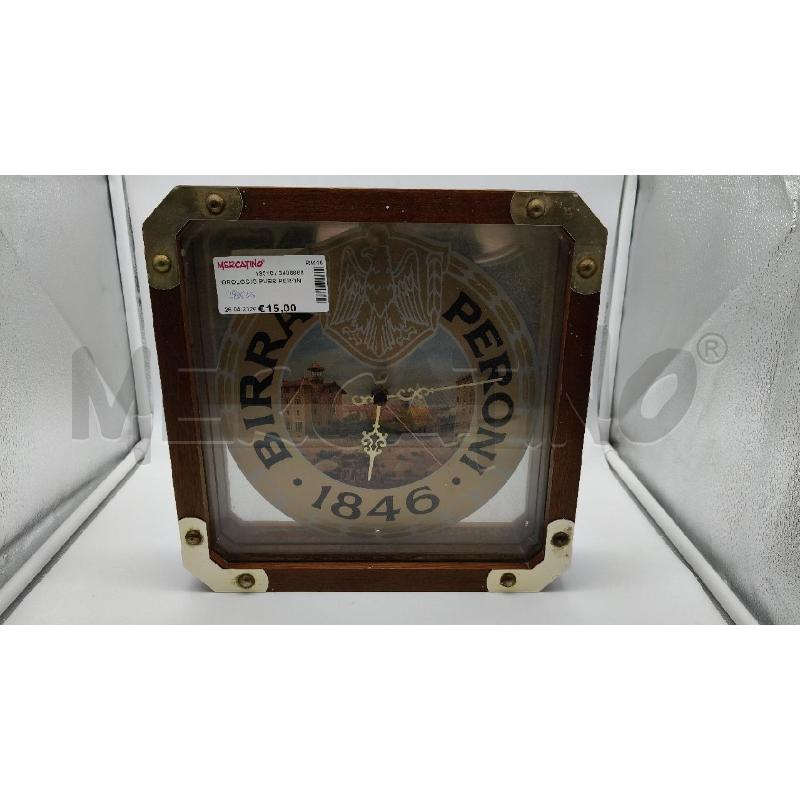 OROLOGIO PUBB PERONI | Mercatino dell'Usato Roma talenti 1