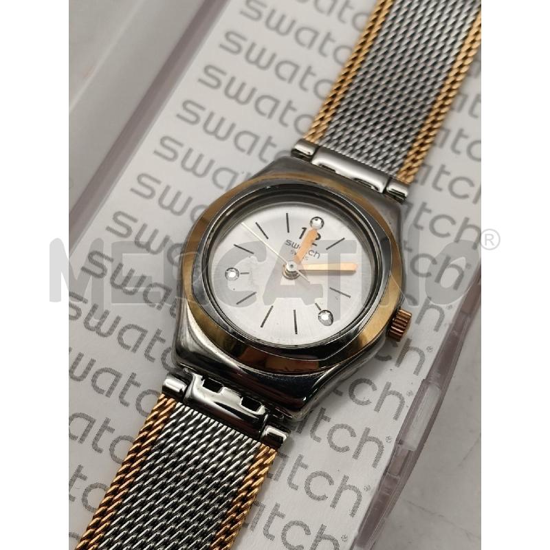 OROLOGIO SWATCH MAGLIAMILANO GRI DOR QUADRA TONDO  | Mercatino dell'Usato Roma talenti 2