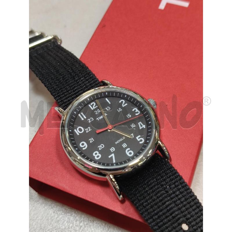 OROLOGIO TIMEX NE SOLOTEMPO ORE BIA CINT TESS | Mercatino dell'Usato Roma talenti 2