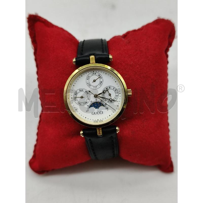 OROLOGIO U GUCCI TRIPLE CALENDER MOOONPHASE  | Mercatino dell'Usato Roma talenti 4