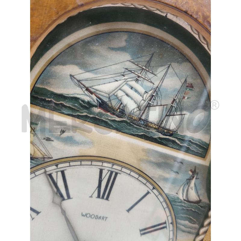 OROLOGIO VELIERO WOOD ART  | Mercatino dell'Usato Roma talenti 2