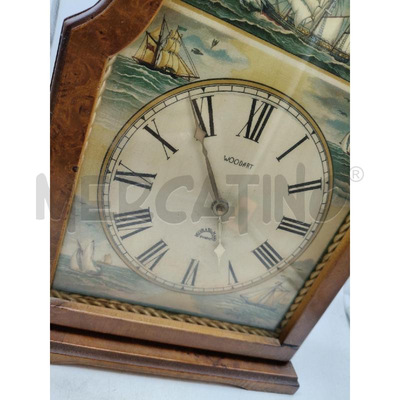 OROLOGIO VELIERO WOOD ART  | Mercatino dell'Usato Roma talenti 4