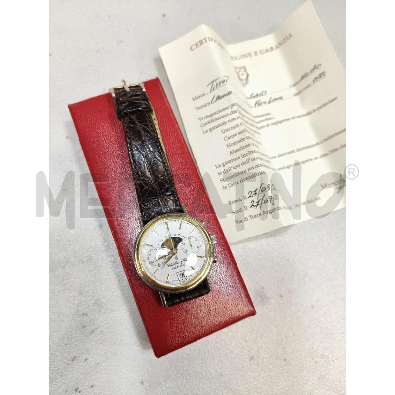 OROLOGIO  TISSOT ET FILS FASI LUNARI CRONOGRAFO | Mercatino dell'Usato Roma talenti 1