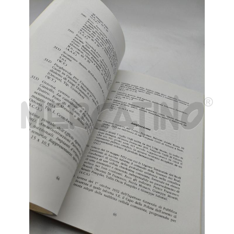 ORTONA NEL VENTENNIO FASCISTA MOSTRA | Mercatino dell'Usato Roma talenti 3