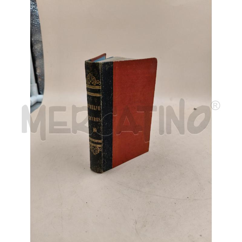 OUUVRES COMPLETES D'HELVETIUS 1795 TOMO 10 | Mercatino dell'Usato Roma talenti 1