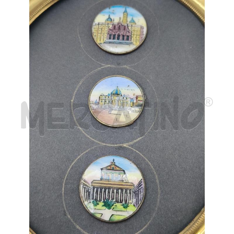 OVALE MINIATURE SMALTO ROMA  | Mercatino dell'Usato Roma talenti 3
