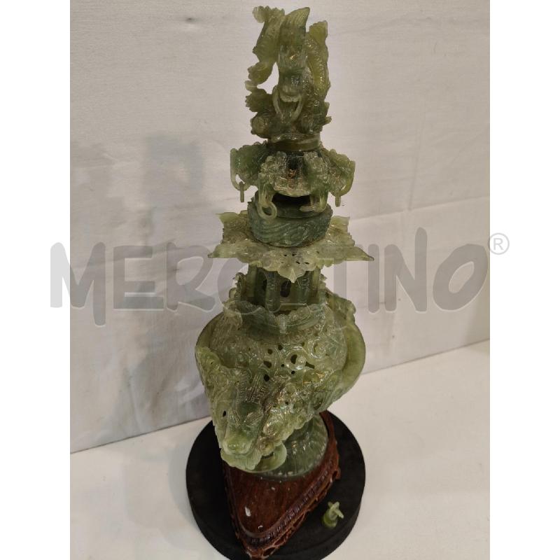 PAGODA GIADA VERDE DA RIV  | Mercatino dell'Usato Roma talenti 2