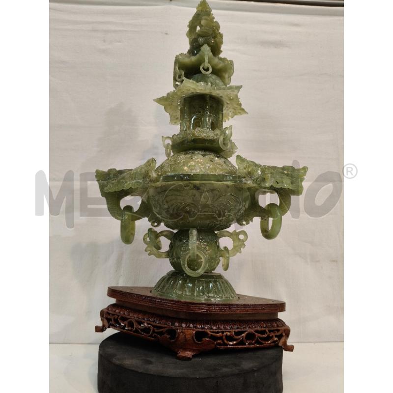 PAGODA GIADA VERDE DA RIV  | Mercatino dell'Usato Roma talenti 3