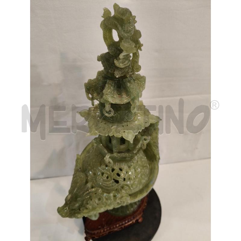 PAGODA GIADA VERDE DA RIV  | Mercatino dell'Usato Roma talenti 4