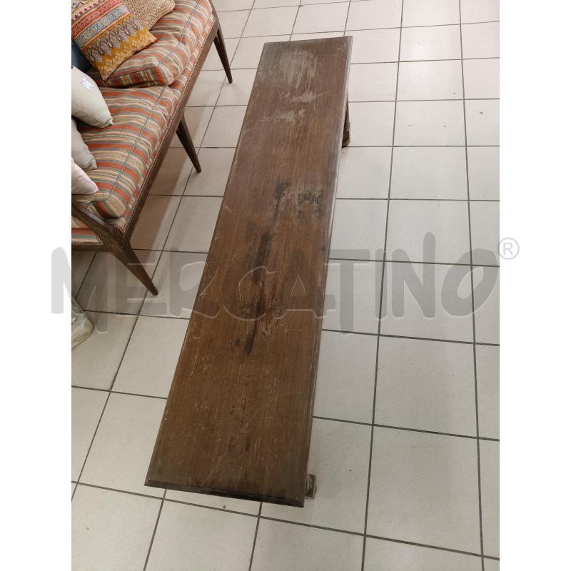 PANCA LEGNO LUNGA | Mercatino dell'Usato Roma talenti 2