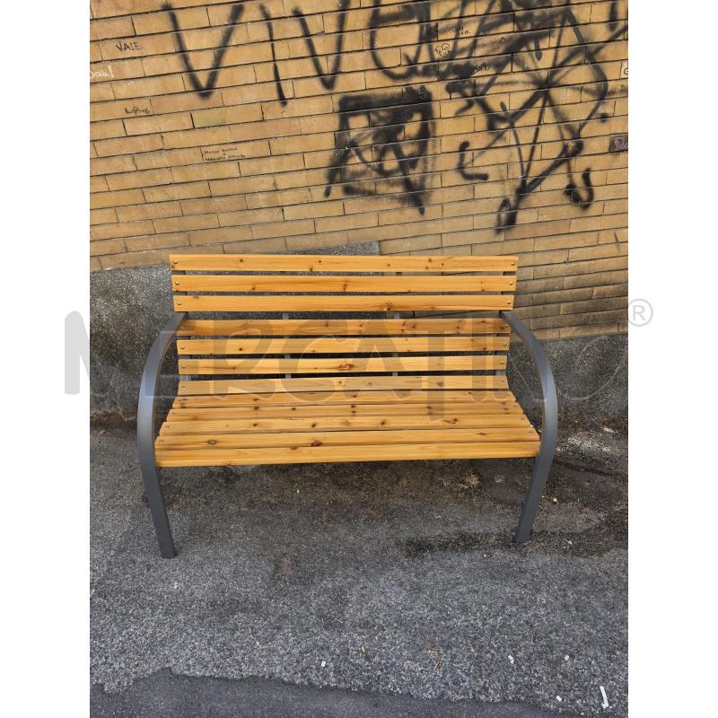 PANCA MET LEGNO | Mercatino dell'Usato Roma talenti 2