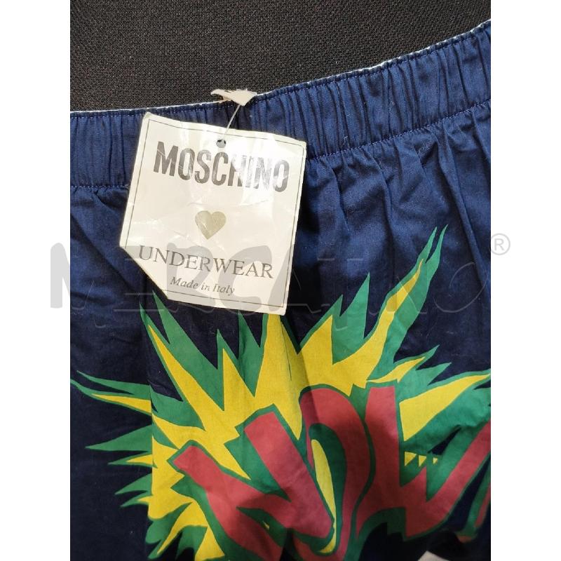 PANTALONCINO MOSCHINO UNDERWEAR BLU NOW | Mercatino dell'Usato Roma talenti 3