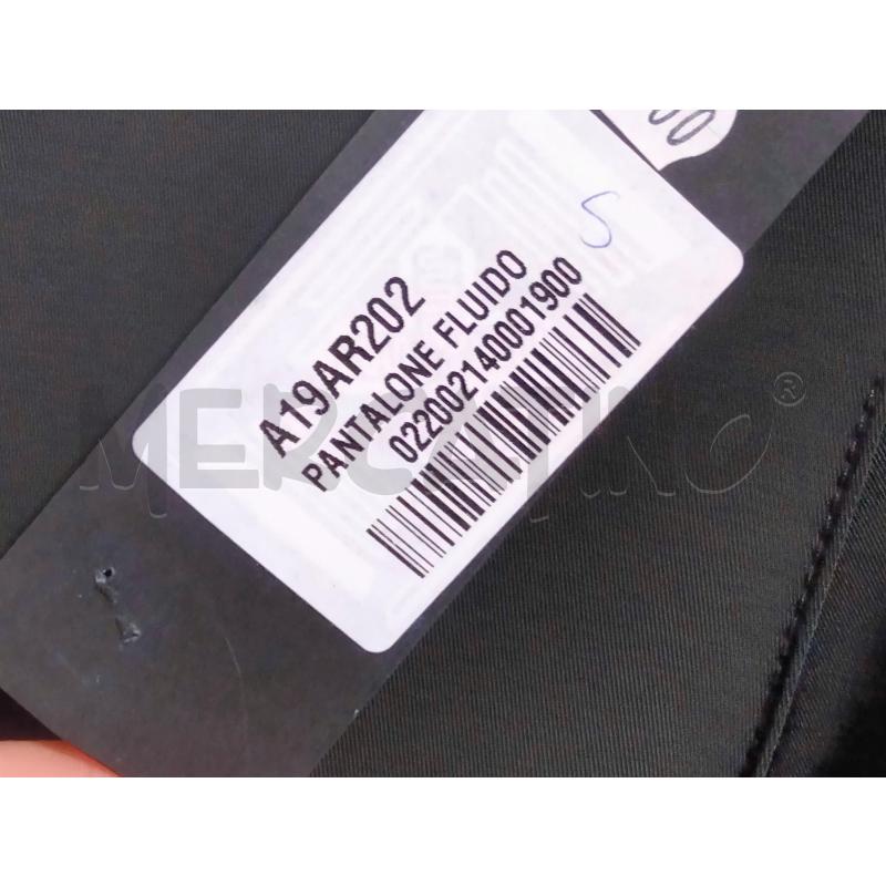 PANTALONE D LE STREGHE NERO SCIV PIEGA  | Mercatino dell'Usato Roma talenti 3