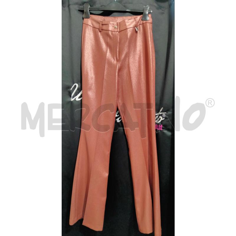 PANTALONE D MDM BRONZO LUREX AMPIO PIEGA  | Mercatino dell'Usato Roma talenti 1