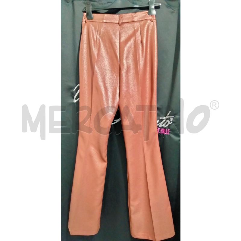 PANTALONE D MDM BRONZO LUREX AMPIO PIEGA  | Mercatino dell'Usato Roma talenti 3