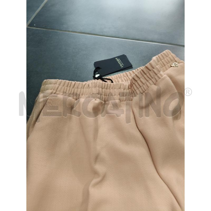 PANTALONE D TWIN SET ROSA ANT CATTOT ELAST VITA | Mercatino dell'Usato Roma talenti 2