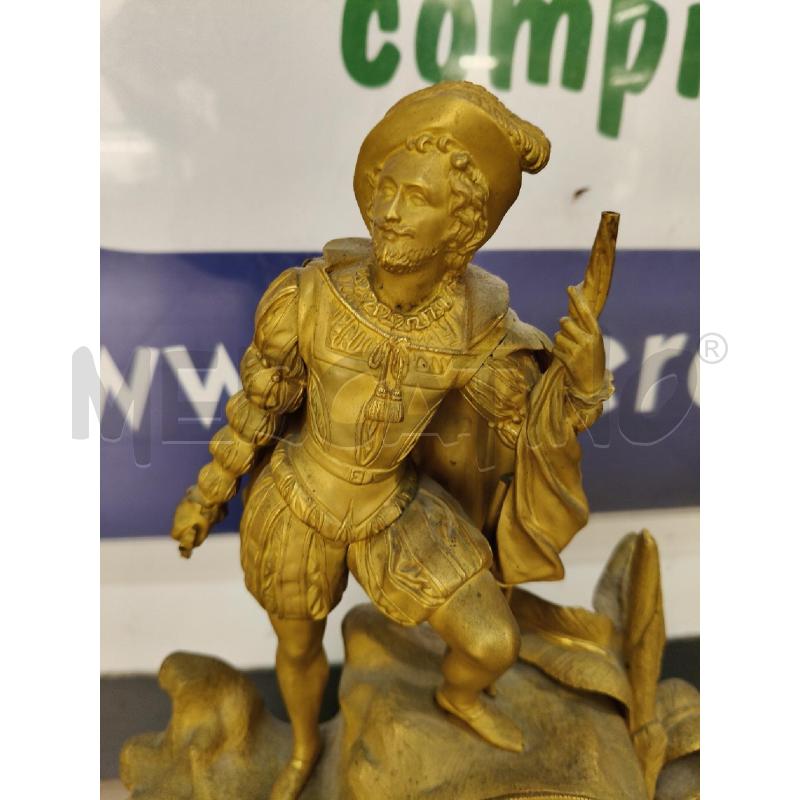 PARIGINA BRONZO DORATO GUERRIERO  | Mercatino dell'Usato Roma talenti 3
