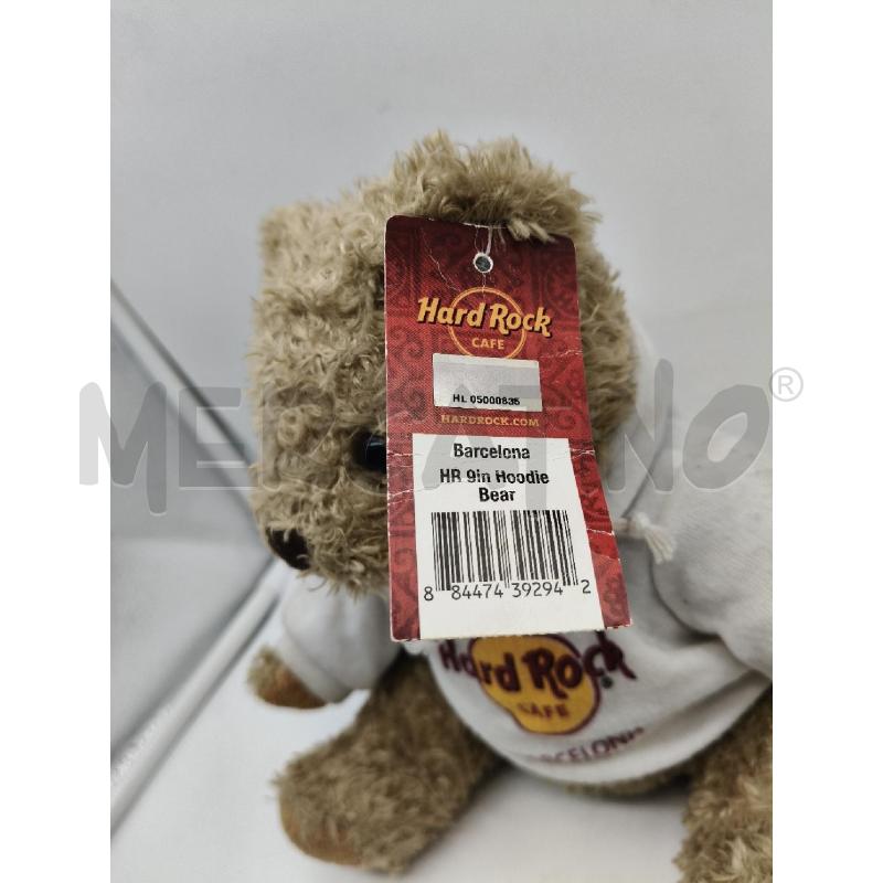 PELUCHE ORSETTO HARD ROCK | Mercatino dell'Usato Roma talenti 3