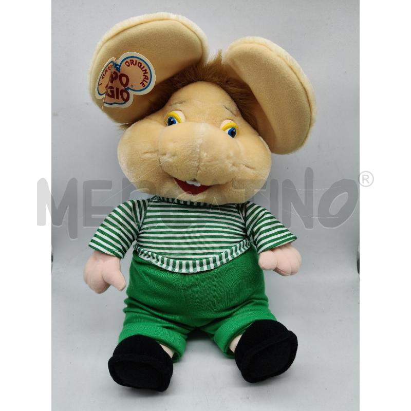 PELUCHE TOPOGIGIO TUTINA VERDE | Mercatino dell'Usato Roma talenti 1