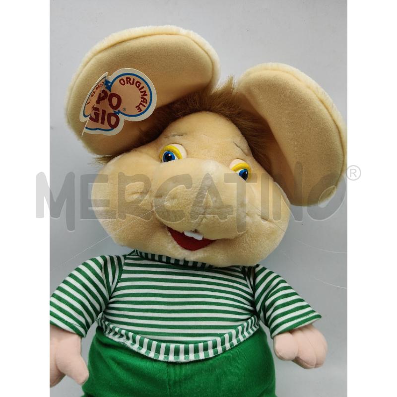 PELUCHE TOPOGIGIO TUTINA VERDE | Mercatino dell'Usato Roma talenti 2