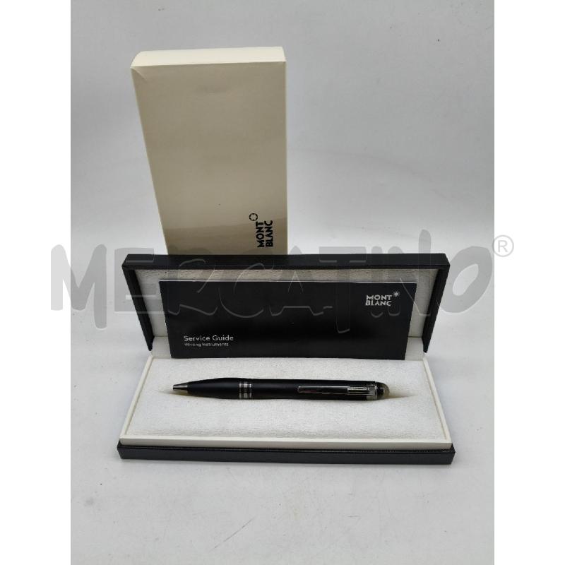 PENNA ROLLER MONTBLANC STARWALKER CON SCATOLA E CERTIFICATO | Mercatino dell'Usato Roma talenti 1