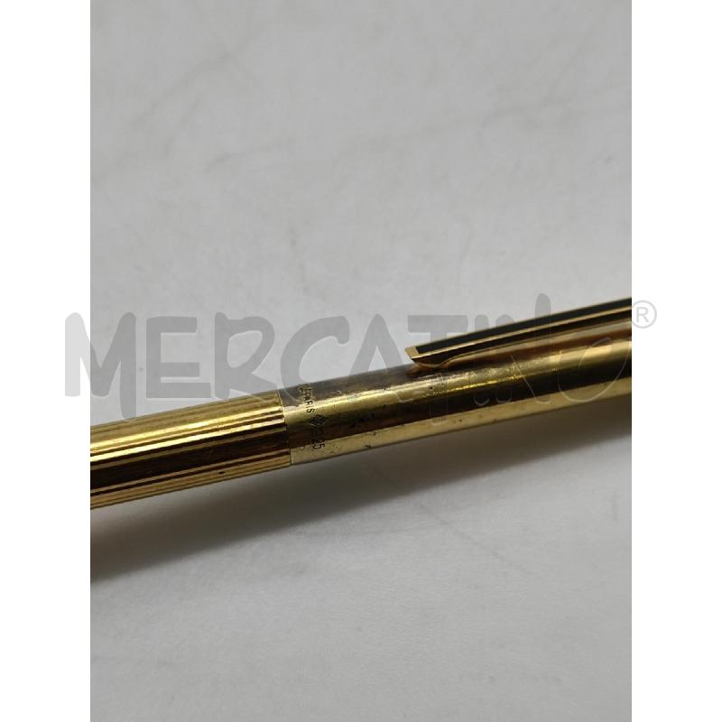 PENNA SFERA DUPONT DORATA 925 | Mercatino dell'Usato Roma talenti 4