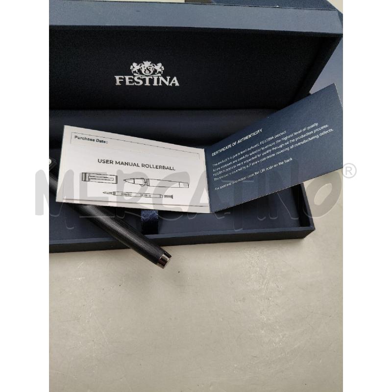 PENNA STILOGRAFICA FESTINA NERA | Mercatino dell'Usato Roma talenti 4