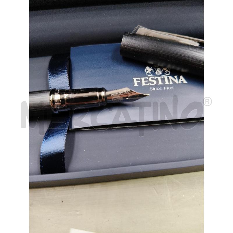 PENNA STILOGRAFICA FESTINA NERA | Mercatino dell'Usato Roma talenti 5