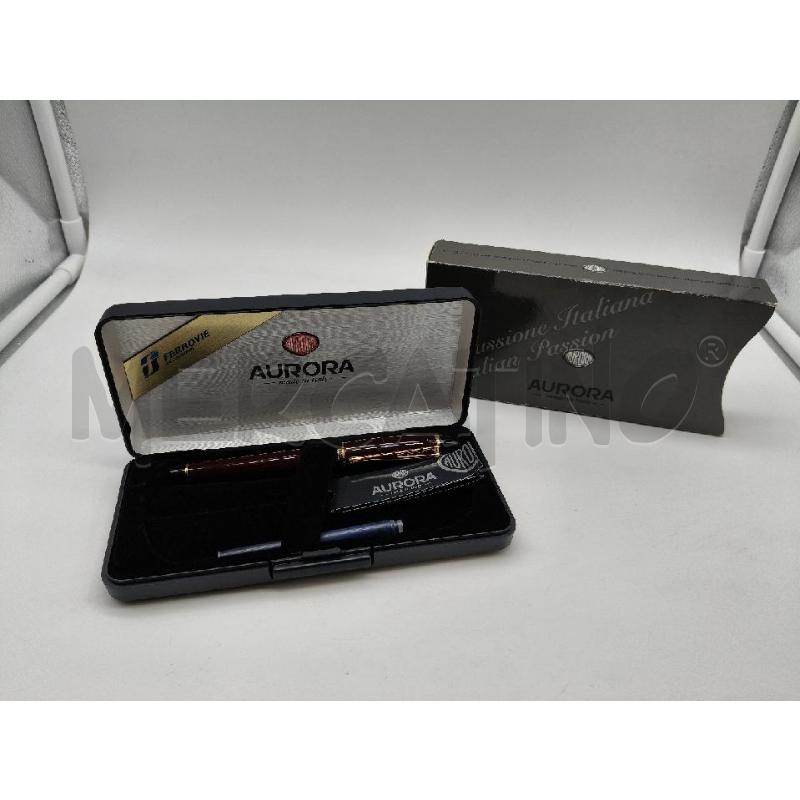PENNA STILO AURORA BORDEAUX | Mercatino dell'Usato Roma talenti 1
