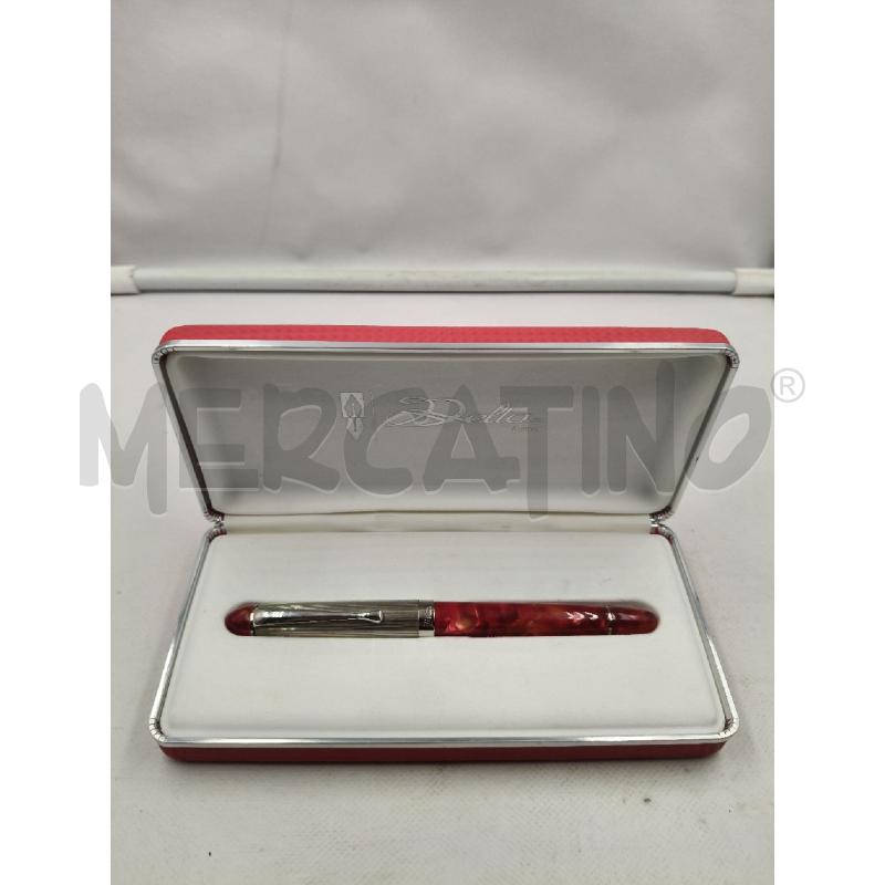 PENNA STILO DELTA ROSSA CON SCATOLA | Mercatino dell'Usato Roma talenti 1