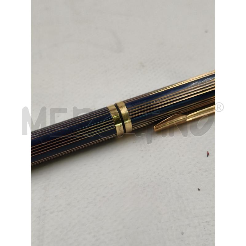 PENNA STILO WATERMAN RIGHE BLU/DORATE | Mercatino dell'Usato Roma talenti 4