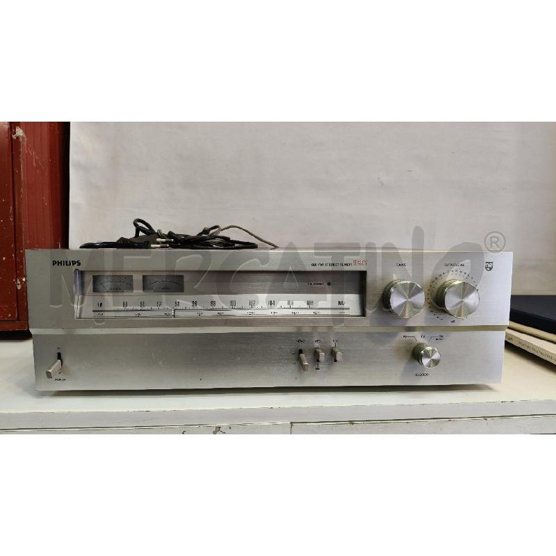 PHILIPS STEREO TUNER 186 | Mercatino dell'Usato Roma talenti 1