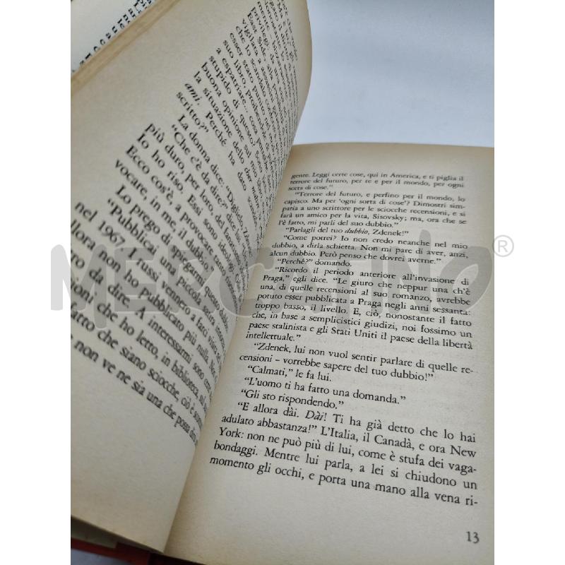 PHILIP ROTH L'ORGIA DI PRAGA | Mercatino dell'Usato Roma talenti 2