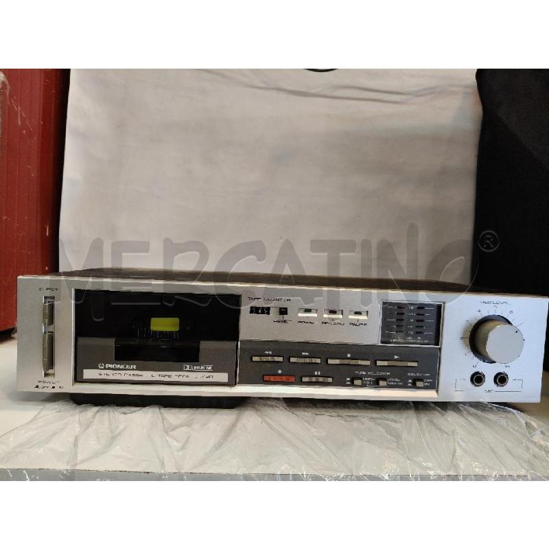 PIASTRA CASSETTE PIONEER CT-120 | Mercatino dell'Usato Roma talenti 1