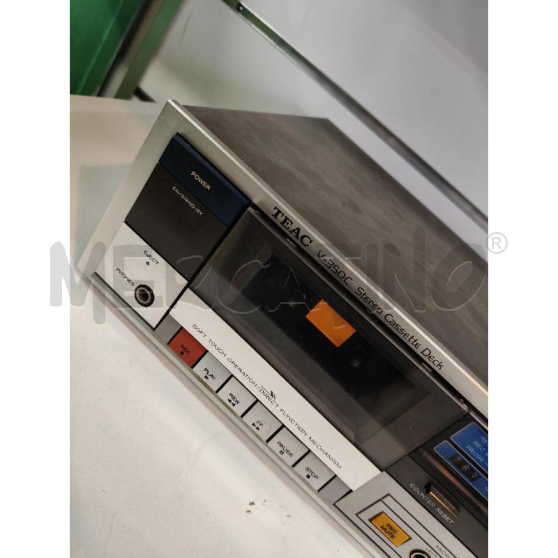 PIASTRA CASSETTE TEAC V-350C | Mercatino dell'Usato Roma talenti 2