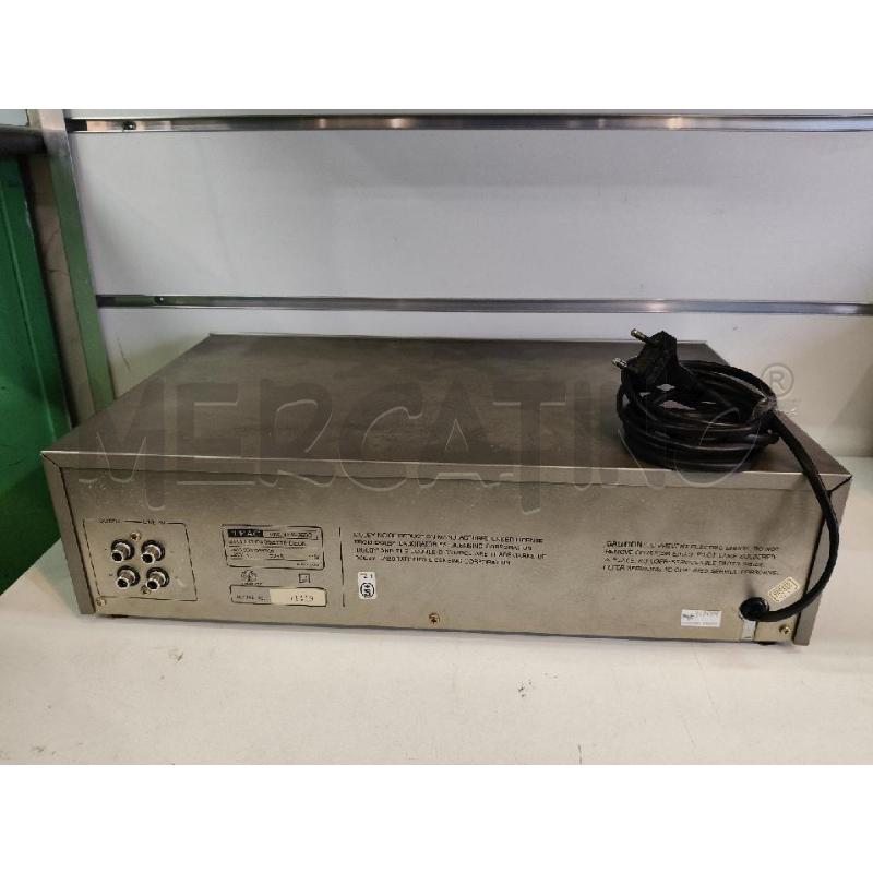 PIASTRA CASSETTE TEAC V-350C | Mercatino dell'Usato Roma talenti 3