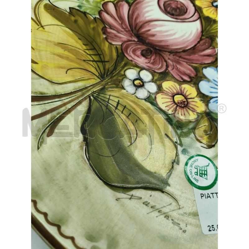 PIATTO FIORI CASTELLI | Mercatino dell'Usato Roma talenti 2