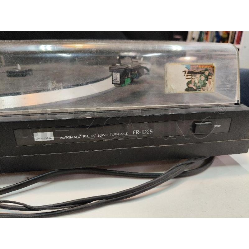 PIATTO STEREO SANSUI FR-D25 PUNTINA DA RIV | Mercatino dell'Usato Roma talenti 5