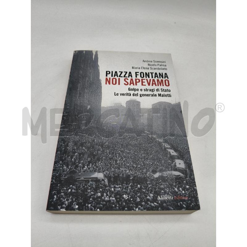 PIAZZA FONTANA NOI SAPEVAMO | Mercatino dell'Usato Roma talenti 1