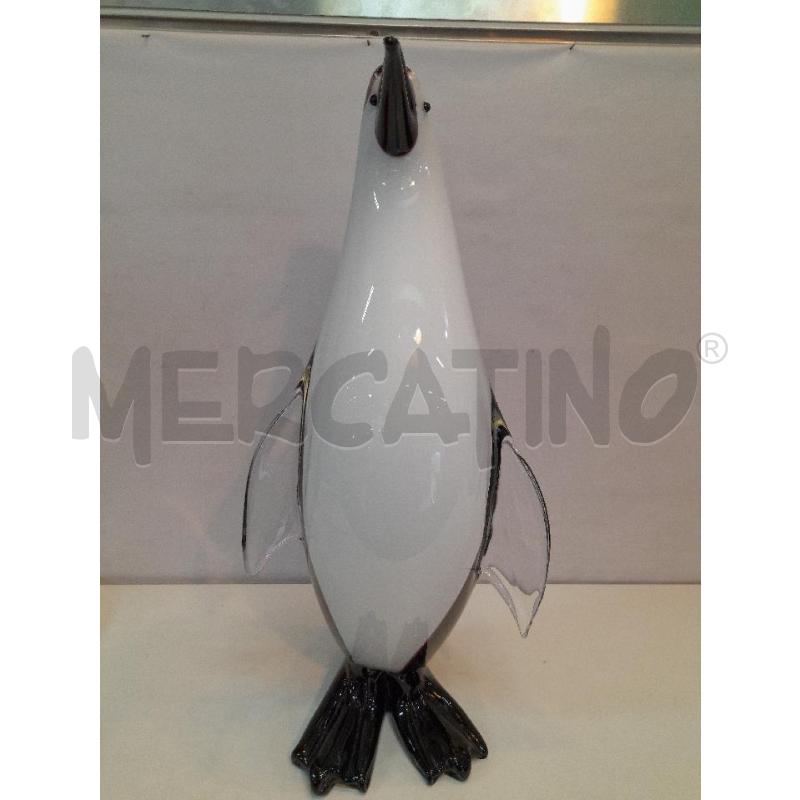 PIN GUINO IMPERATORE MURANO | Mercatino dell'Usato Roma talenti 1